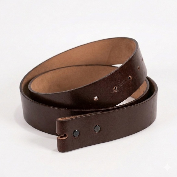 Other - Made In USA Mens Leather Belt Brown Oil Tan Top Grain Size 38